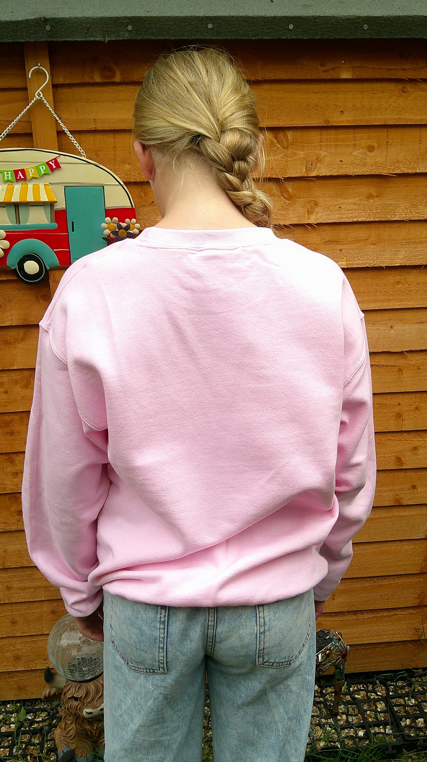 'Follow Your Heart' Pink Sweatshirt