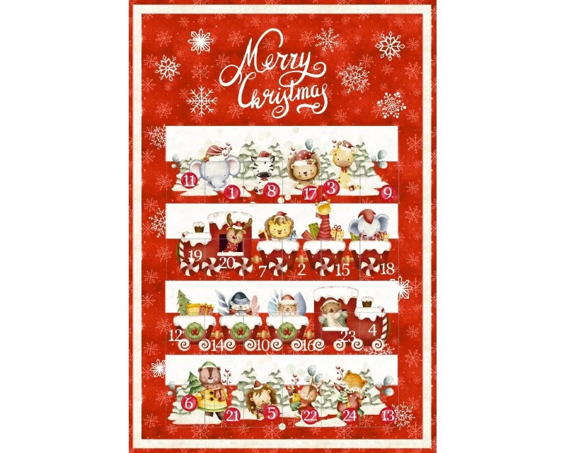 Cute Christmas Candy Advent Calendar