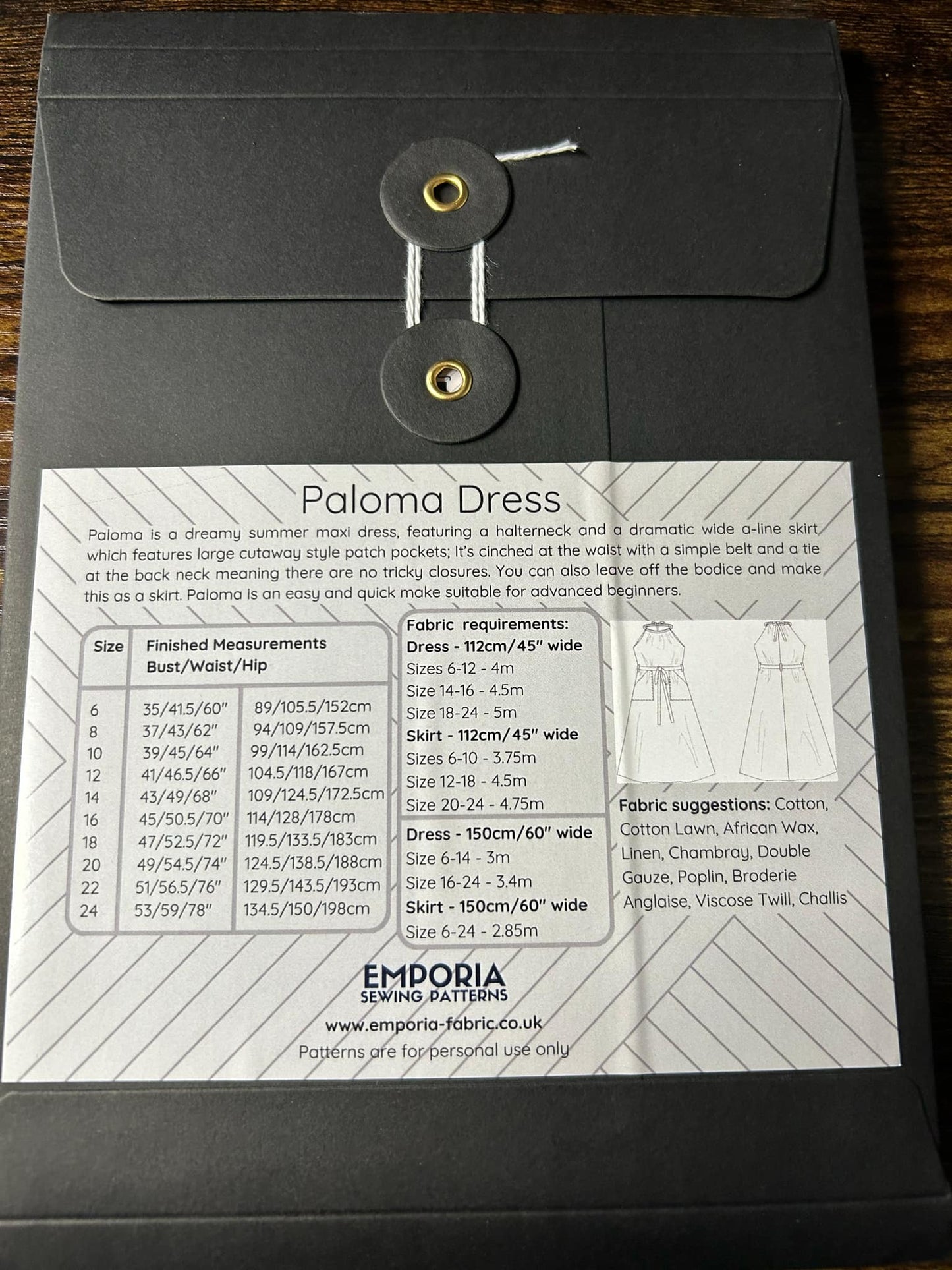 Emporia Paloma Dress and Skirt sizes 6-24