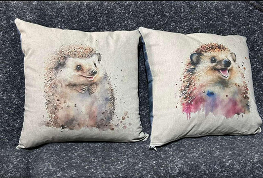 Hedgehogs Cushions with 6 to choose from