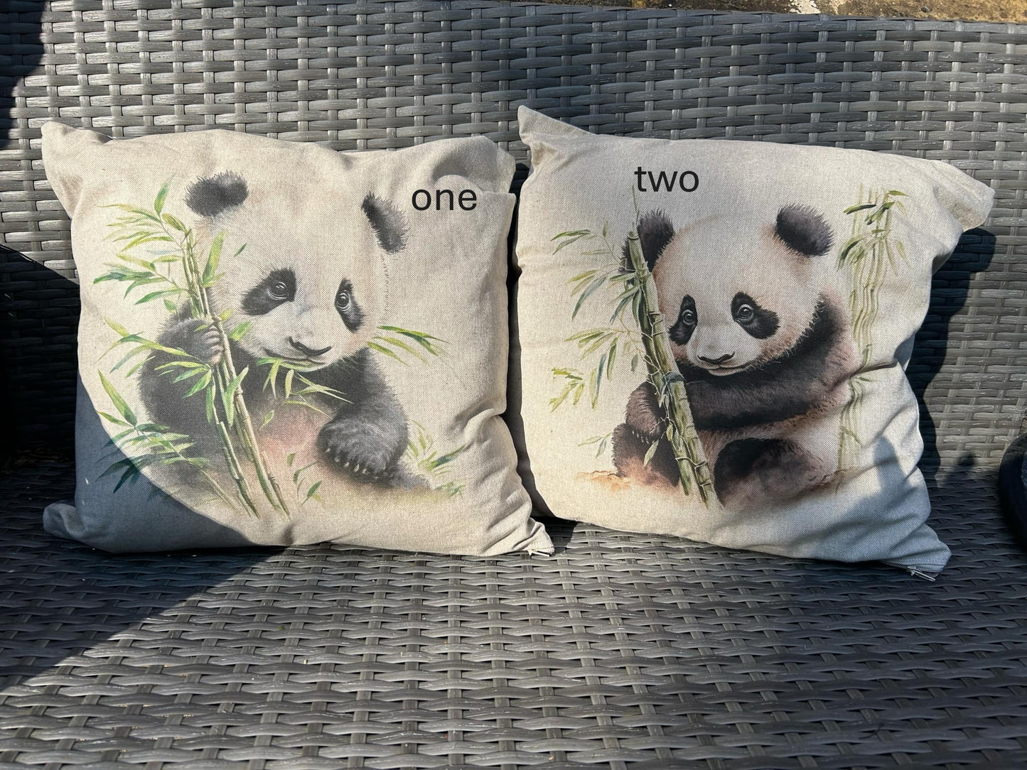 Panda Cushions with 6 to choose from