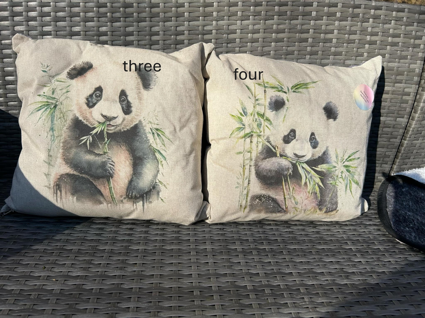 Panda Cushions with 6 to choose from