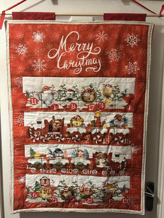 Cute Christmas Candy Advent Calendar