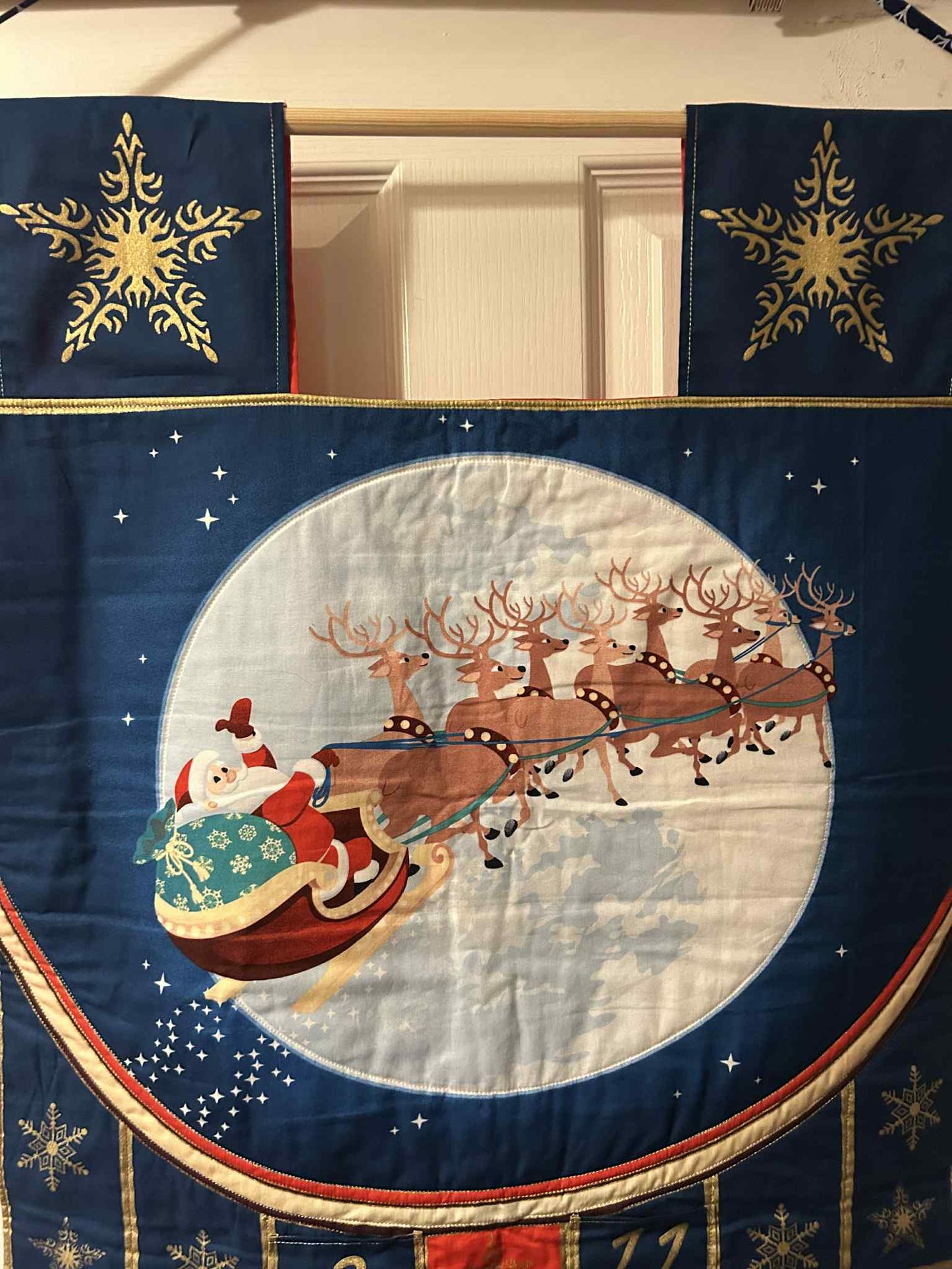 Xmas Santa Reindeer Advent Calendar