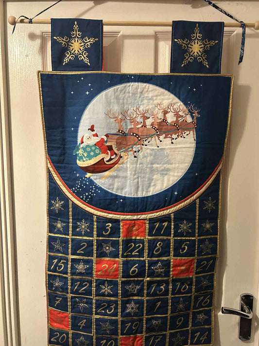 Xmas Santa Reindeer Advent Calendar