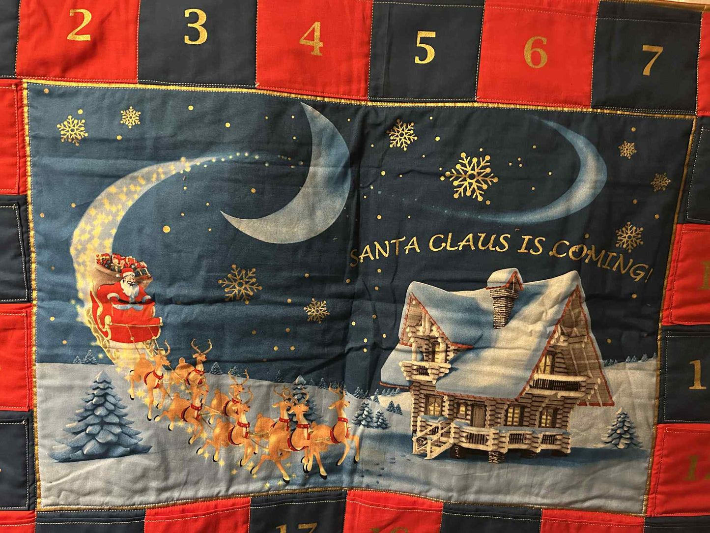 Christmas Advent Santa is Coming