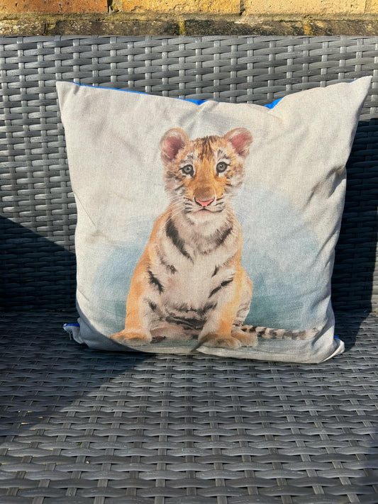 Tiger Cub Cushion