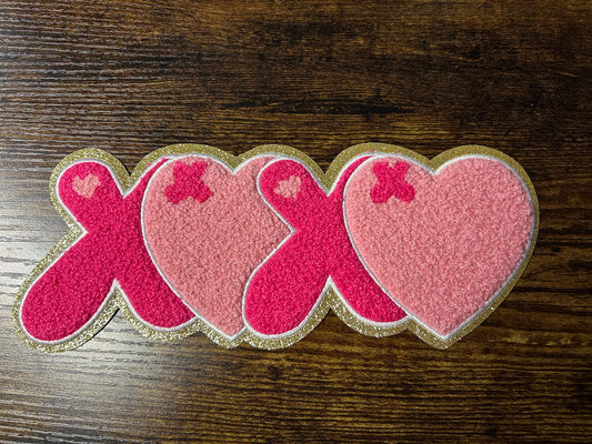 X Heart Patch (patch only or on clothing)