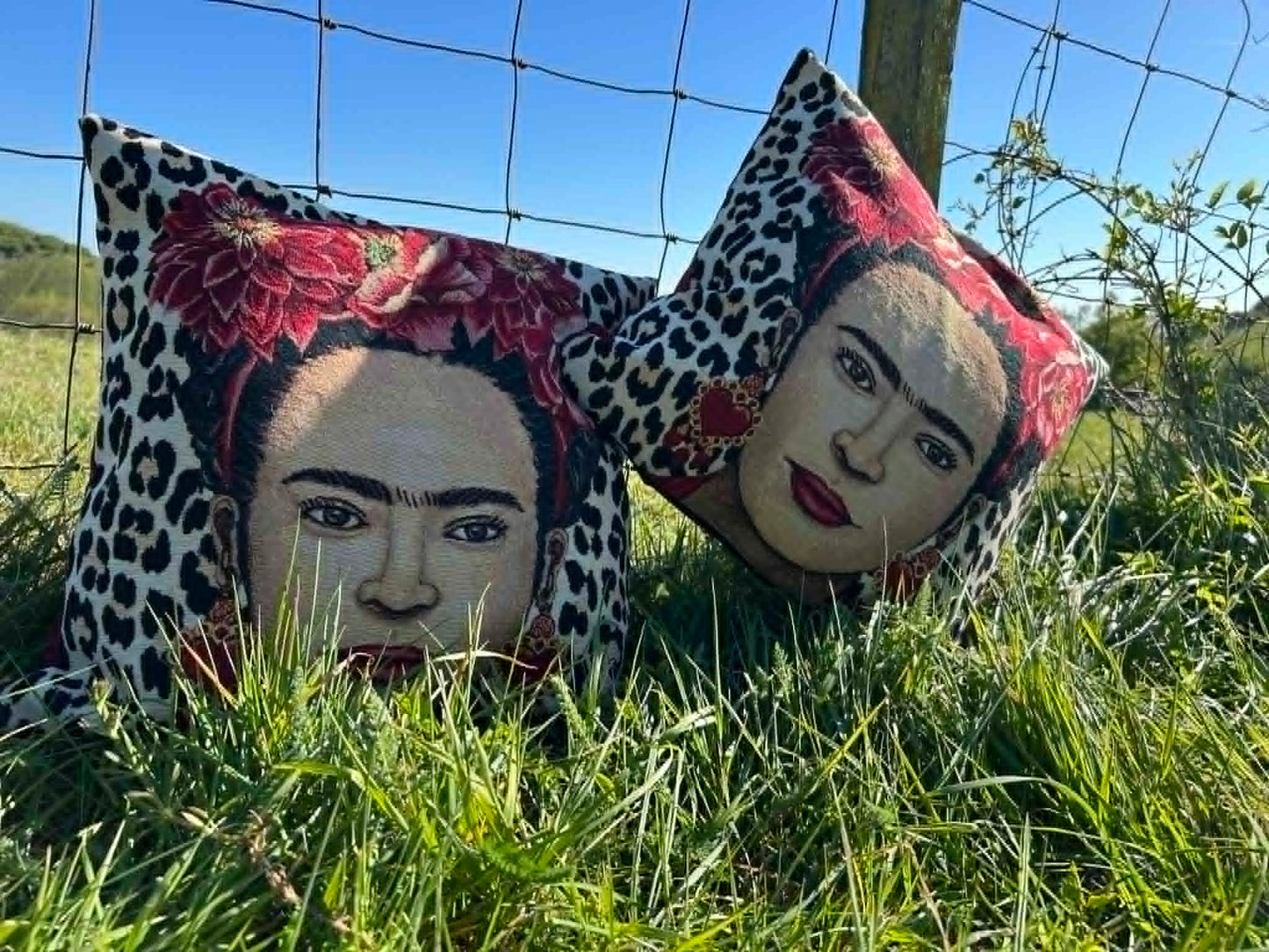 New Frida Kahlo Tapestry Cushion